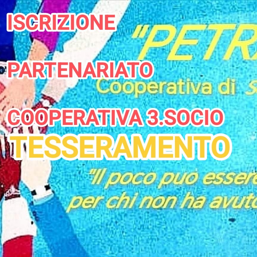 Iscrizione Partenariato Cooperativa 3.Socio
