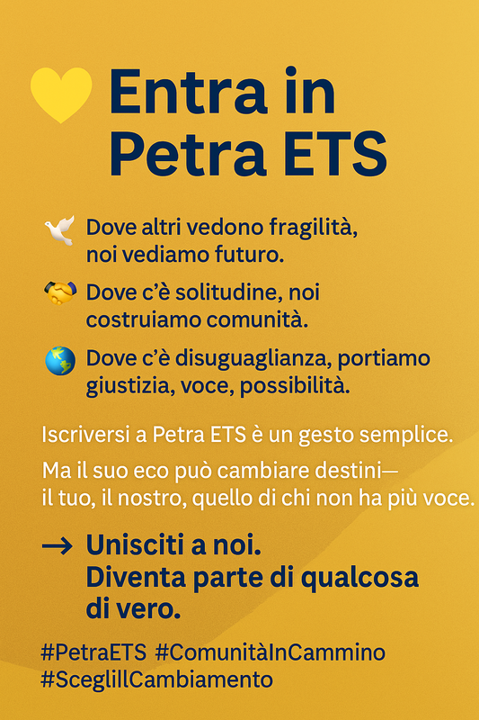 PRESENTAZIONE PETRA ETS