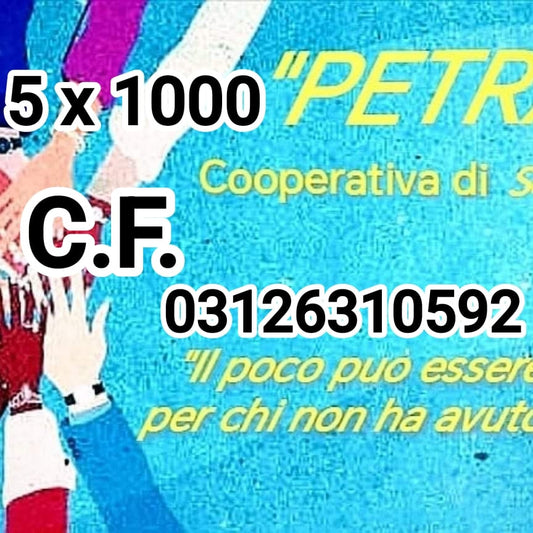 DONAZIONE 5X1000 PERTA Cooperativa Sociale