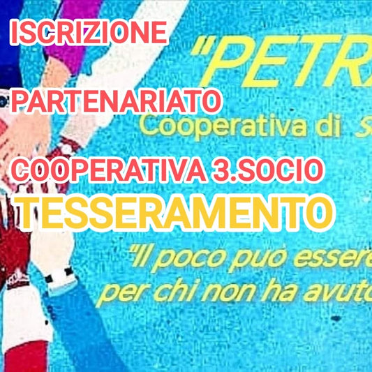 Iscrizione Partenariato Cooperativa 3.Socio