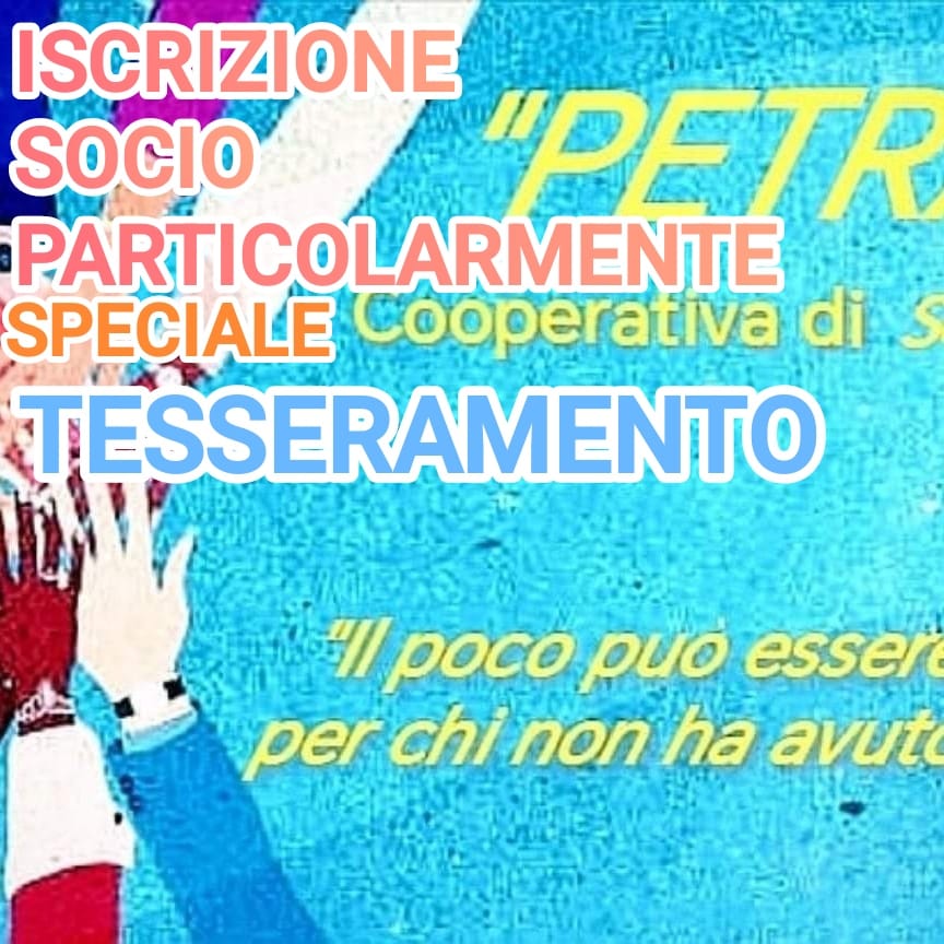 Tesseramento Socio Particolarmente Speciale